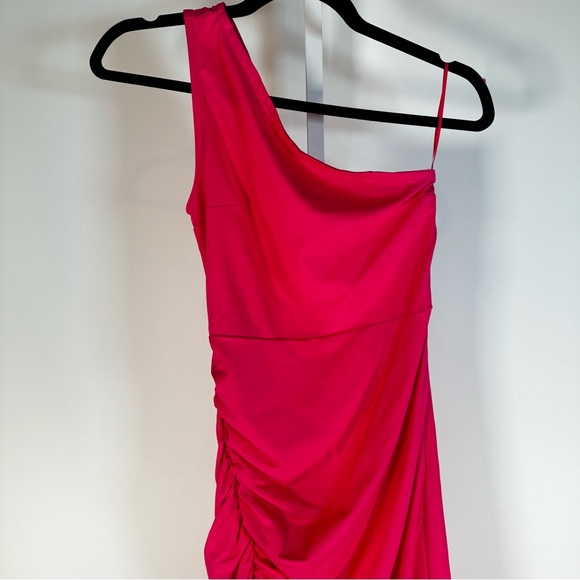 Sarin Mathews Womens One Shoulder Ruched Bodycon Dress. Size xs. - Picture 12 of 17